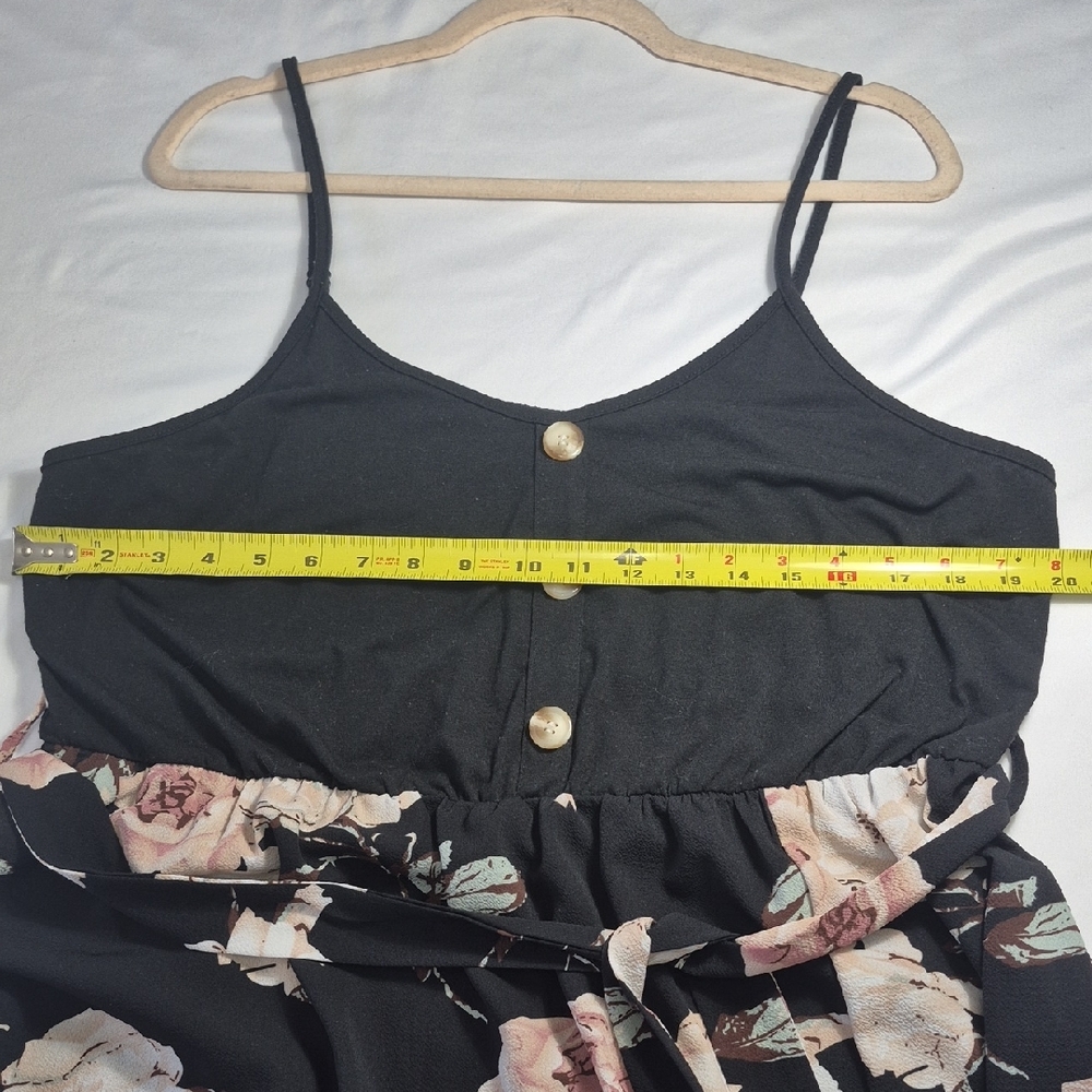 Floral Button-Front Dress NWT 2x - Picture 4 of 7